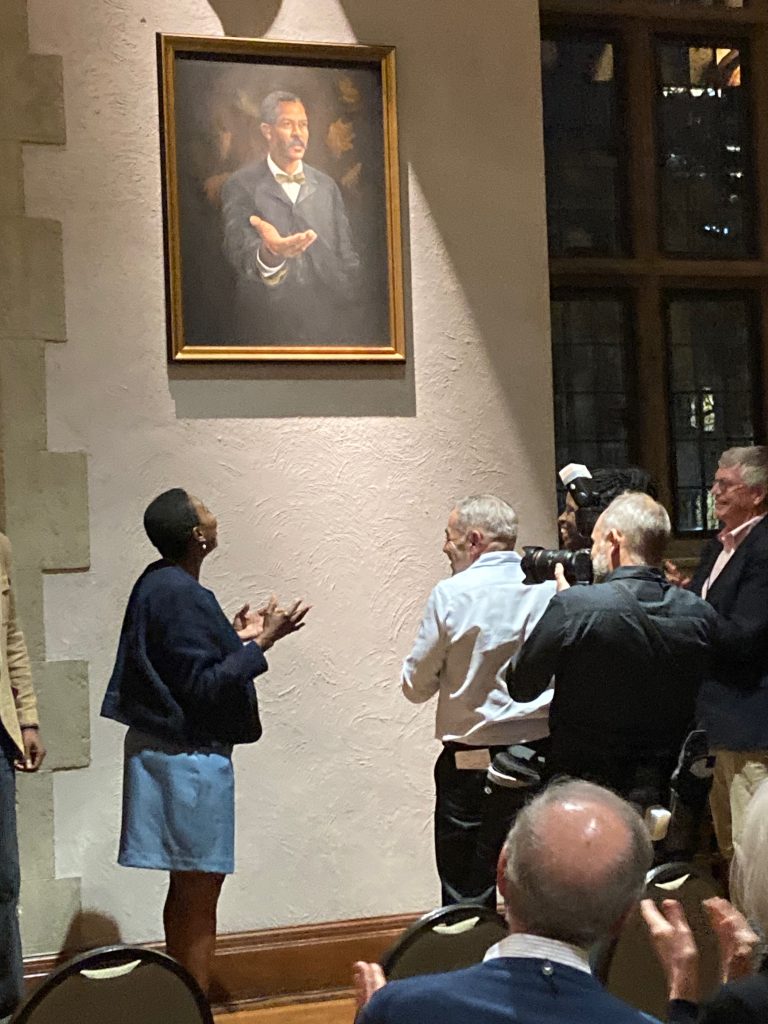 Unveiling of portrait of Dr Alexander Augusta